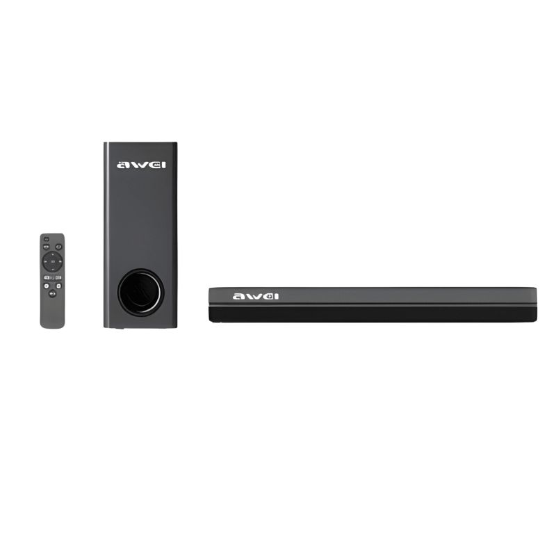Awei-KA25-100W-Home-Theater-Stereo-Soundbar-with-Subwoofer.jpg Awei KA25 100W Home Theater Stereo Soundbar with Subwoofer - Image 1